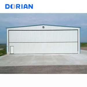 <span class=keywords><strong>Hangar</strong></span> d'avion à toit courbé en structure d'acier personnalisée, bâtiment métallique préfabriqué - Product Image 6