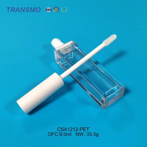 Tubos de Brillo Labial Cuadrados OEM, Envase de Lápiz Labial Líquido, Botella Única para Aceites Labiales, Tubos de PET - Product Image 6