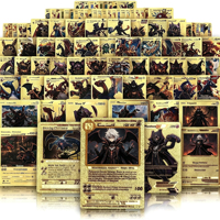 Kartu Permainan TCG Kustom Pabrik Berbagai Gaya Sci-Fi Mecha Anime Dinosaurus Cyberpunk Koleksi Paket Booster Grosir