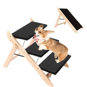 <span class=keywords><strong>Escaleras</strong></span> <span class=keywords><strong>de</strong></span> madera <span class=keywords><strong>para</strong></span> mascotas <span class=keywords><strong>para</strong></span> <span class=keywords><strong>perros</strong></span> Pasos multifuncionales <span class=keywords><strong>Escaleras</strong></span> <span class=keywords><strong>para</strong></span> <span class=keywords><strong>perros</strong></span> con almohadilla <span class=keywords><strong>para</strong></span> rascar <span class=keywords><strong>para</strong></span> sofás <span class=keywords><strong>de</strong></span> cama alta a la <span class=keywords><strong>venta</strong></span> - Product Image 1