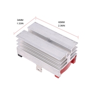 50A 1200V En Aluminium Boîtier Métallique unique 3 Phase Diode Pont Redresseur 50Amp SQL50A Module