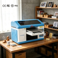 Nouvelle imprimante UV à plat 3560 TX800 XP600 avec configuration couleur, vernis doré, relief 3D, imprimante UV DTF capable d'imprimer sur tous les matériaux durs