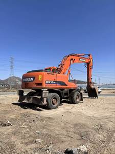 Excavadora de ruedas Doosan nueva marca 90%, en stock, excavadora usada de Corea marca Doosan Dh55 Dh60 Dh150 Dh210 a la venta - Product Image 2