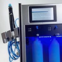 Appareil de soin du visage à oxygène Hydra Spa de luxe, équipement multifonctionnel pour les soins de la peau destiné aux centres esthétiques