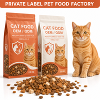 Nourriture sèche pour chats Coat Care, riche en protéines (28%), enrichie en acides oméga 3 et oméga 6, vente en gros, fournisseurs OEM ODM