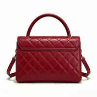 Nouveau sac à bandoulière personnalisable avec logo, design à motif diamant, sac à main portable haut de gamme, sac fourre-tout de luxe pour femmes
