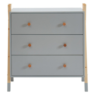 <strong>Contemporary</strong> Chest of <strong>Drawer</strong> Grey Chest of <strong>Drawers</strong> Melamine Chest of <strong>Drawers</strong> - Product Image 3