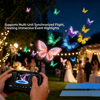 Nouvel Arrivage en Gros : Drone RC Papillon Volant Bionique Détachable avec Spectacle de Lumières LED pour Fêtes d'Anniversaire et Décoration de Scène d'Ouverture de Marque