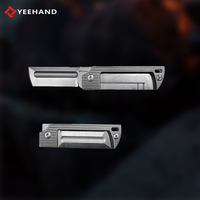 Couteau de survie pliable personnalisable Yeehand avec lame en acier D2 et manche en titane, support OEM