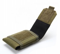 Funda Táctica Molle para Teléfono, Bolsa de Cintura para Exteriores, Funda de Poliéster con Botón para Smartphone, para Camping, Senderismo, Unisex
