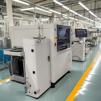 Ligne de production SMT entièrement automatique personnalisée avec PLC et moteur pour l'assemblage de circuits imprimés, best-seller