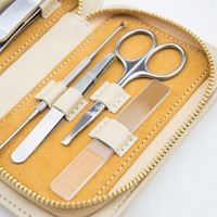 Kit professionnel de coupe-ongles et ciseaux en acier inoxydable avec outils de maquillage pour manucure et pédicure - Coffret cadeau durable