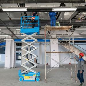 8m 10m 500kg Self-propelled Automatic Hydraulic Scissor Lift <b>Table</b> for Construction <b>Work</b> - Product Image 6