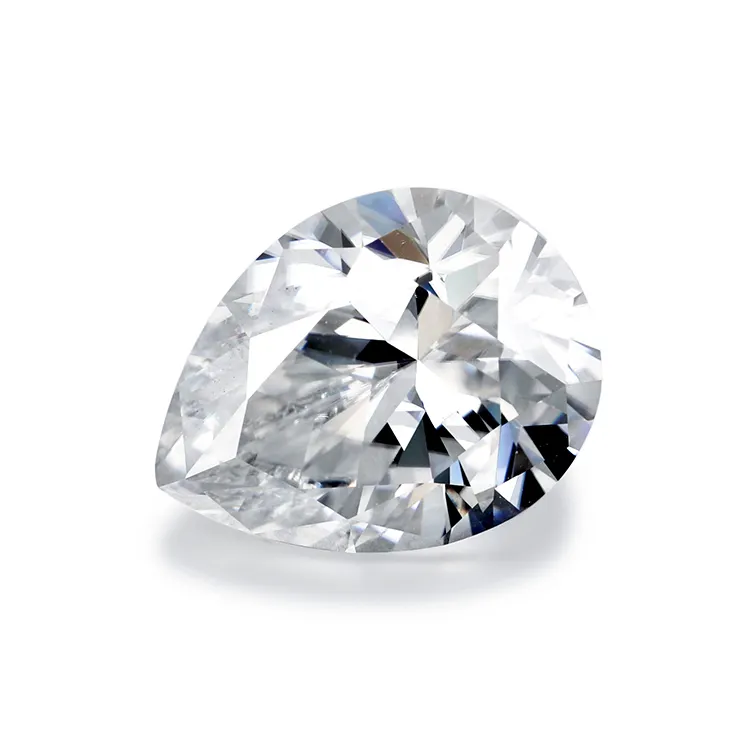 ماسة مطاعة معملياً من Pear Cut 0.5ct- 5ct ماسة Cvd معملياً ماسة مطاعة معملياً IGI