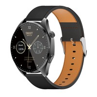 Montre connectée avec écran AMOLED, boîtier en alliage, pour hommes et femmes, GPS, appels Bluetooth, photos, musique, surveillance de la santé, montre de fitness intelligente