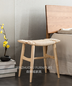 <span class=keywords><strong>Tabouret</strong></span> de table, en bois massif, <span class=keywords><strong>pouf</strong></span>, offre spéciale - Product Image 4