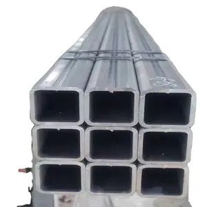 Sản xuất lạnh hình thành erw hình chữ nhật ống thép rỗng En ASTM A500 mạ kẽm hàn ống thép carbon vuông cho cấu trúc