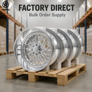 ล้อรถบรรทุกแบบดิสลึก 8 รู ยี่ห้อ Dw Polished <span class=keywords><strong>Chrome</strong></span> Mesh ขนาด 20 22 24 26 28 นิ้ว สำหรับรถยกสูงแบบออฟโรด อะไหล่แต่งสำหรับ Silverado Ram 1500 - Product Image 5