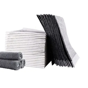 Welpen-Toilettentraining-Pads mit Bambuskohle Haustier-Trainingszubehör Selbstklebende Kohle-Trainingsunterlage zum Pinkeln - Product Image 2