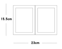 Cadre photo imprimé de pattes pour animaux de compagnie Kit de fabrication d'empreintes de pattes et affichage de photos pour chats et chiens Pawprint Memorial Gift for Pet Owner