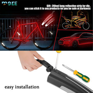 ชุดบังโคลนจักรยาน SeeMore Brand 2 ชิ้น แบบครอบคลุมเต็มรูปแบบ หนาขึ้น กว้างขึ้น สำหรับจักรยานเสือภูเขา บังโคลนหน้า-หลัง - Product Image 3