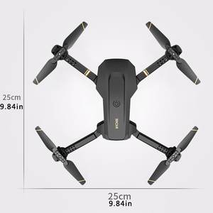 Usine <span class=keywords><strong>V4</strong></span> Mini <span class=keywords><strong>Drone</strong></span> double caméra 4K HD grand Angle WIFI flux optique Transmission en temps réel quadrirotor jouets enfants cadeaux de noël - Product Image 6