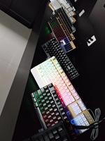 R8 moins cher 104 touches clavier et souris Combo ordinateur filaire souris et clavier ensemble pour le bureau