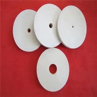 Tampon de polissage OEM 3-7 pouces en feutre 100 % polyester et laine, durable et résistant à l'abrasion, pour le polissage du verre automobile