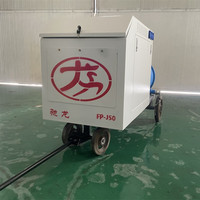 Machine à béton mousse léger pour la production de blocs préfabriqués avec pompe à moteur - Fonctionnement simple, durable, 220V