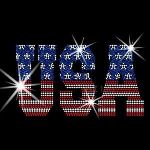 Parches de transferencia de diamantes de imitación con diseño de la Estatua de la Libertad y el 250 aniversario de América, para el 4 de julio, para ropa - Product Image 6