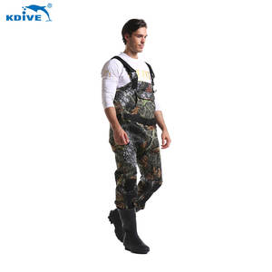 KDIVE-Botas de neopreno de camuflaje <span class=keywords><strong>para</strong></span> pesca, cofre de caza impermeable, fabricante OEM - Product Image 6