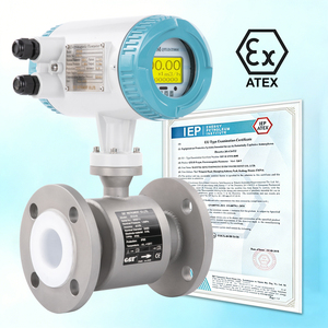 Débitmètre magnétique pour bière DN80 RS485 débitmètre en acier inoxydable - Product Image 1