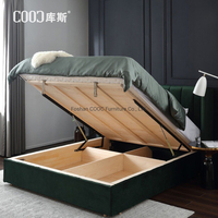 R07 — meuble de chambre à coucher en bois, design moderne et simpliste, meuble de maison, avec rangement