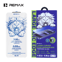 Protector de Pantalla REMAX GL-15 300CC de Vidrio Templado HD sin Bordes, Antihuellas, Cobertura Total para iPhone 16 17 18 Air Pro Max