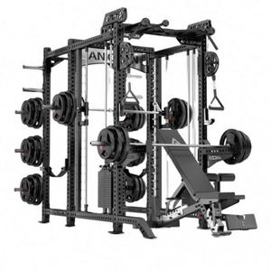 Balanced Smith Machine Commercial Steel Flying Bird Gantry Bench Push Squat Rack Indoor Comprehensive Training Fitness Equipment - Product Image 1