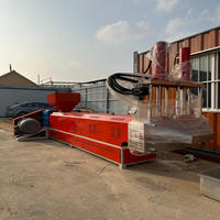Machine de fabrication de déchets PC granulés plastiques granulateur plastique broyeur extrudeuse pour plastique