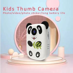 Caméra vidéo pour enfants mignonne en forme de panda, 1,4 pouce IPS, 12 mégapixels, mini caméra numérique pour enfants, photographie en plein air pour enfants, L9 - Product Image 2