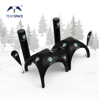 Chapiteau gonflable de haute qualité pour événements, tentes gonflables pour sports nautiques avec colonne et table gonflables