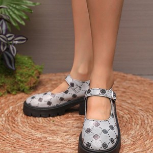 Nouvelles chaussures pour femmes avec semelles épaisses qui augmentent la taille et sont antidérapantes, chaussures décontractées polyvalentes. - Product Image 2