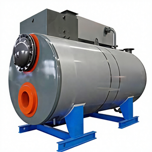 Chaudière à eau chaude automatique à double combustible (gaz naturel/diesel/électricité) à haute efficacité énergétique avec surveillance à distance - Product Image 2