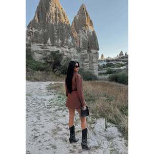 Ensemble de chemisiers Beyla marron pour femmes - Product Image 1