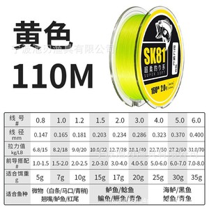 สายเบ็ดตกปลา Sk80 X8P 3.0 #   สายเบ็ดถักความแข็งแรงสูง 160 เมตร สำหรับตกปลา - Product Image 4