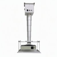Soporte Eléctrico Telescópico Oculto para Cámara de Videoconferencia de 2 Metros con Sección de Bambú, Garantía de 1 Año