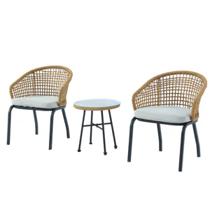 Rattan Solid Wooden Chair For Home Restaurant Hotel Furniture Dining Room Chairs Woven Wicker Dining Chair