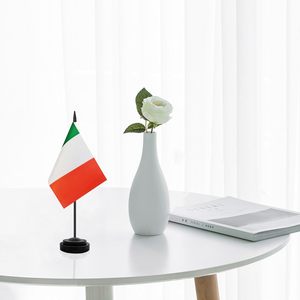 Bandera de mesa italiana personalizada de 14*21 cm para decoración de escritorio festiva Bandera de mesa italiana personalizada - Product Image 5