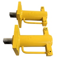 Cylindre hydraulique à double action avec surface chromée dure pour compacteur de déchets