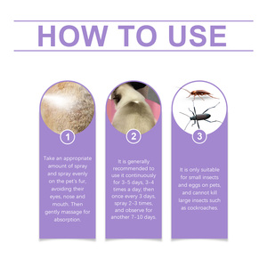 <span class=keywords><strong>Spray</strong></span> Corporel <span class=keywords><strong>Anti</strong></span>-Puces et Tiques pour Chiens et Chats, 50ml, 100% Biologique et Écologique, Protection Domicile et Voyage, Vente en Gros OEM - Product Image 6