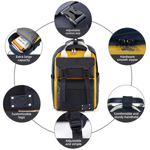 Custom Men High Quality Travel <b>Waterproof</b> <b>Backpack</b> <b>School</b> Bags <b>Waterproof</b> Nylon <b>Backpack</b> for Girls Nylon <b>Backpack</b> - Product Image 5