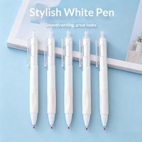 Stylos à bille promotionnels personnalisés en plastique, vente en gros, à mécanisme clic, pour étude, examen, bureau, signature, pointe ST 0,5 mm