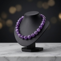 Gelang Manik Alami 8mm Batu Tiger Eye Amethyst Rose Quartz Perhiasan Kristal Buatan Tangan Grosir untuk Wanita Set Hadiah